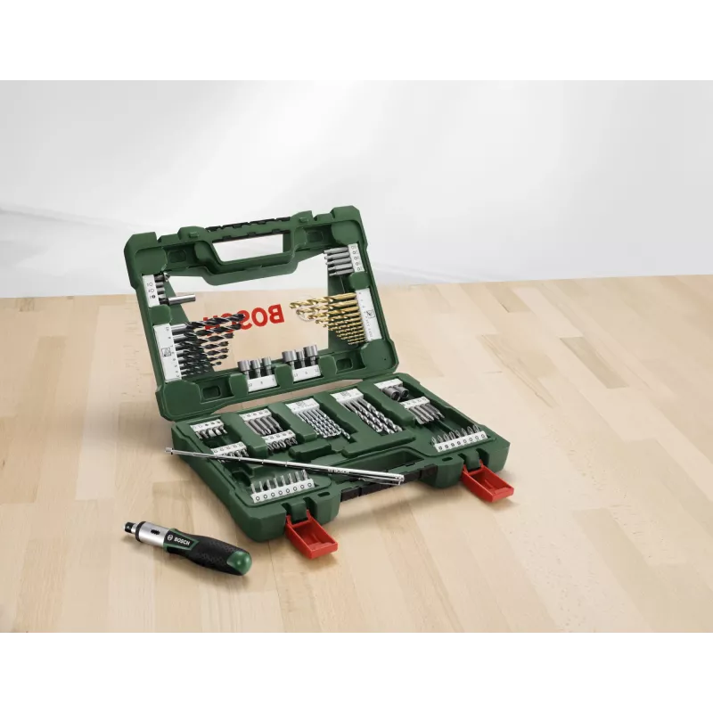 Set de brocas Bosch 2 607 017 195 91 piezas