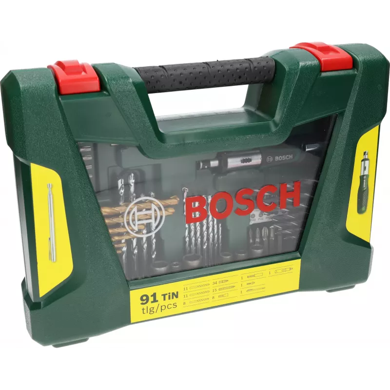 Set de brocas Bosch 2 607 017 195 91 piezas