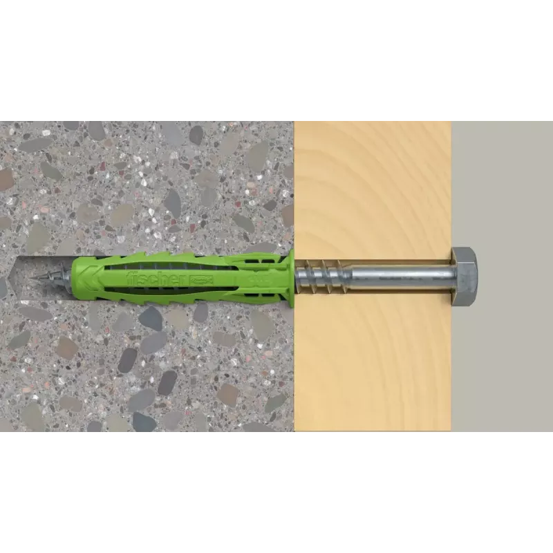 Taco Fischer 567811 50 mm verde 45 uds.