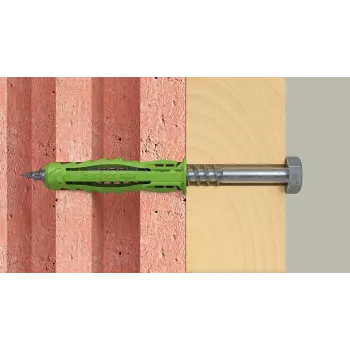 Taco expansivo Fischer 567812 60 mm verde 20 piezas
