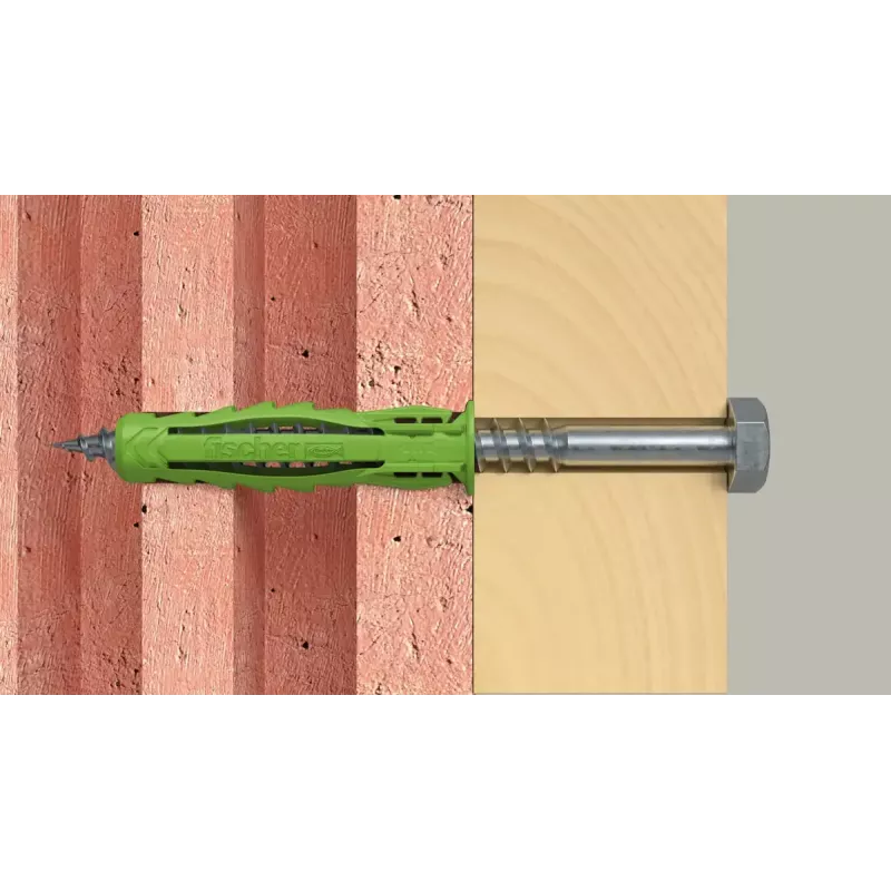 Taco expansivo Fischer 567812 60 mm verde 20 piezas