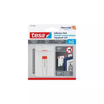 Gancho universal TESA 77777 interior blanco 2 piezas