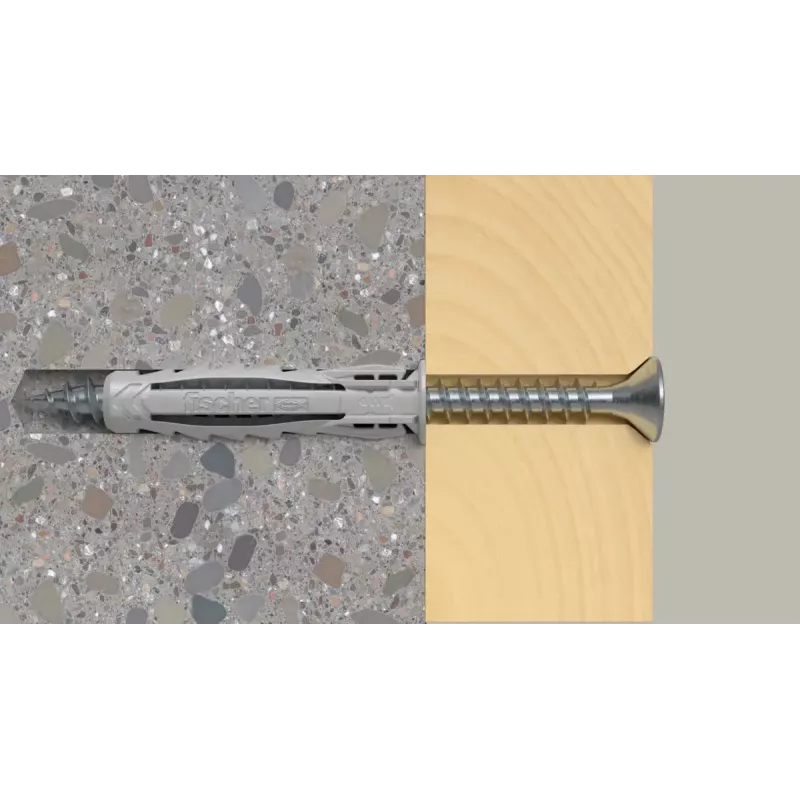 Taco expansivo Fischer 568006 30 mm nailon 6 mm 100 uds.