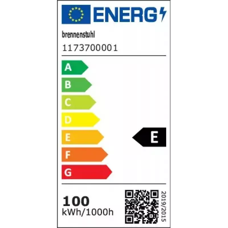 Lámpara de mano Brennenstuhl 1173700001 SMD LED negro IP54