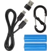 Aplique de pared exterior Brennenstuhl 1173740004 LED negro blanco 1 lámpara