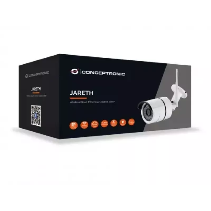 Cámara de vigilancia IP Conceptronic Jareth Bullet interior 1920 x 1080 píxeles techo/pared