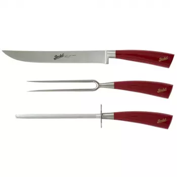 Cuchillo de cocina Berkel Elegance set 3 piezas – hojas de acero inoxidable 22 cm