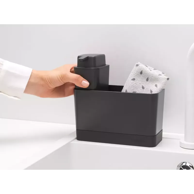 Organizador de baño Brabantia 302602 gris