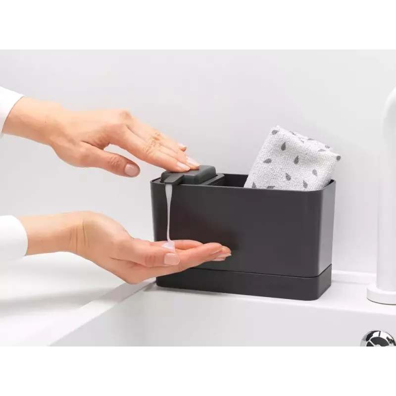 Organizador de baño Brabantia 302602 gris