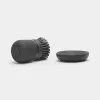 Brabantia 302626 cepillo para platos con dispensador de jabón, gris oscuro