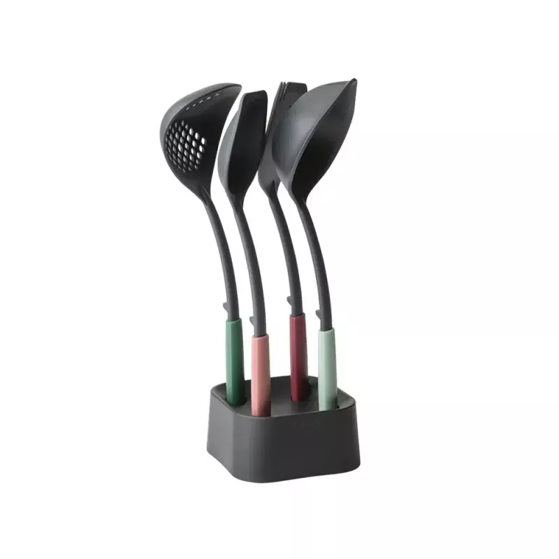 Brabantia Tasty+ 5 uds. negro verde rojo resistente al calor hasta 220 °C
