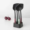 Brabantia Tasty+ 5 uds. negro verde rojo resistente al calor hasta 220 °C
