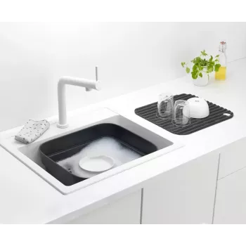 Palangana Brabantia 302664 rectangular gris 374x344x161 mm