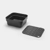Palangana Brabantia 302664 rectangular gris 374x344x161 mm