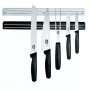 Barra magnética para cuchillos Victorinox negra 30 mm ancho 350 mm fondo 22 mm alto