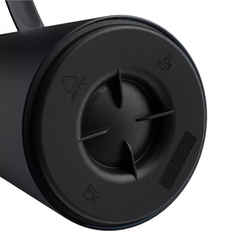 Tetera individual EMSA Motiva 1000 ml negra