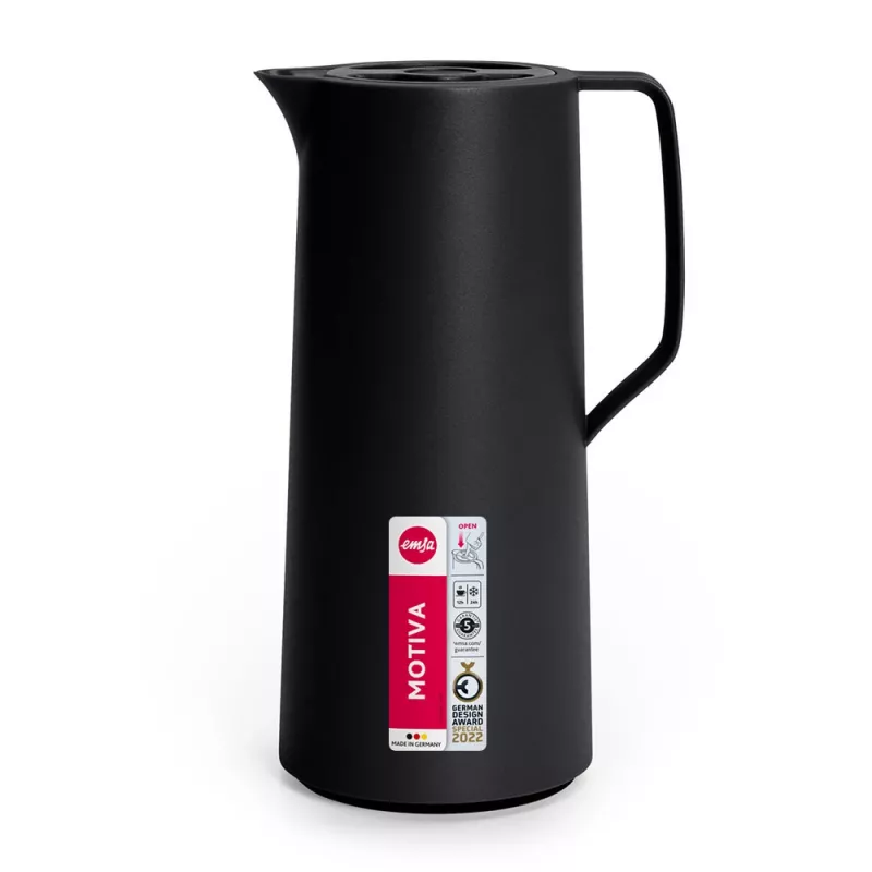 Tetera individual EMSA Motiva 1000 ml negra