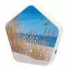 Máquina de sonido Olympia Sounds of Nature, blanca, dimensiones compactas 135×30×130 mm