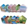 Máquina de sonido Olympia Sounds of Nature, blanca, dimensiones compactas 135×30×130 mm