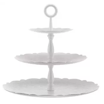 Cuenco redondo Alessi Dressed MW52/3 acero inoxidable 350 mm