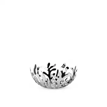 Cuenco decorativo Alessi ESI01/25 de acero inoxidable 21 cm
