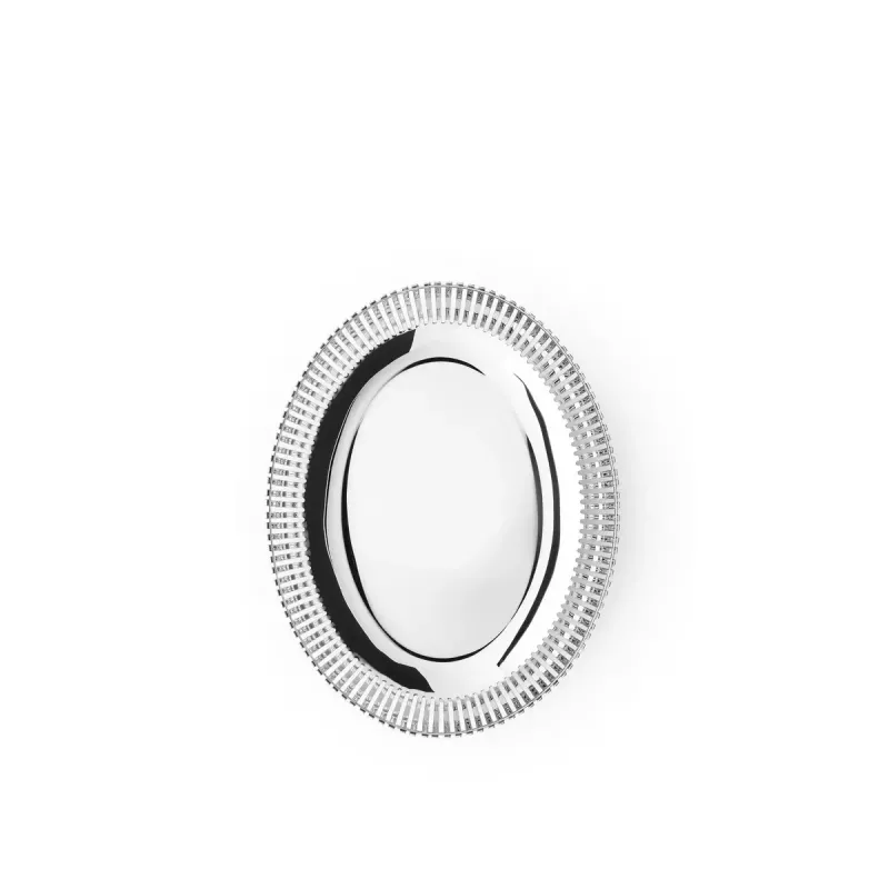 Alessi PCH06/26 Cesta ovalada, acero inoxidable pulido, 26 cm