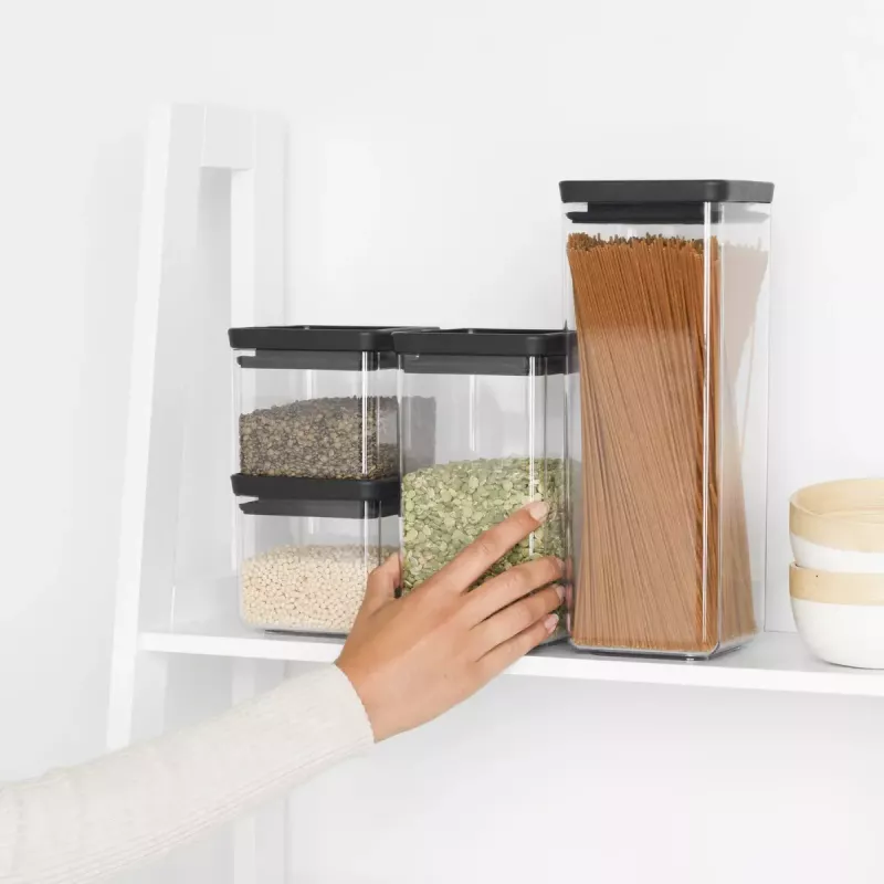 Fiambrera cuadrada de plástico Brabantia Tasty+