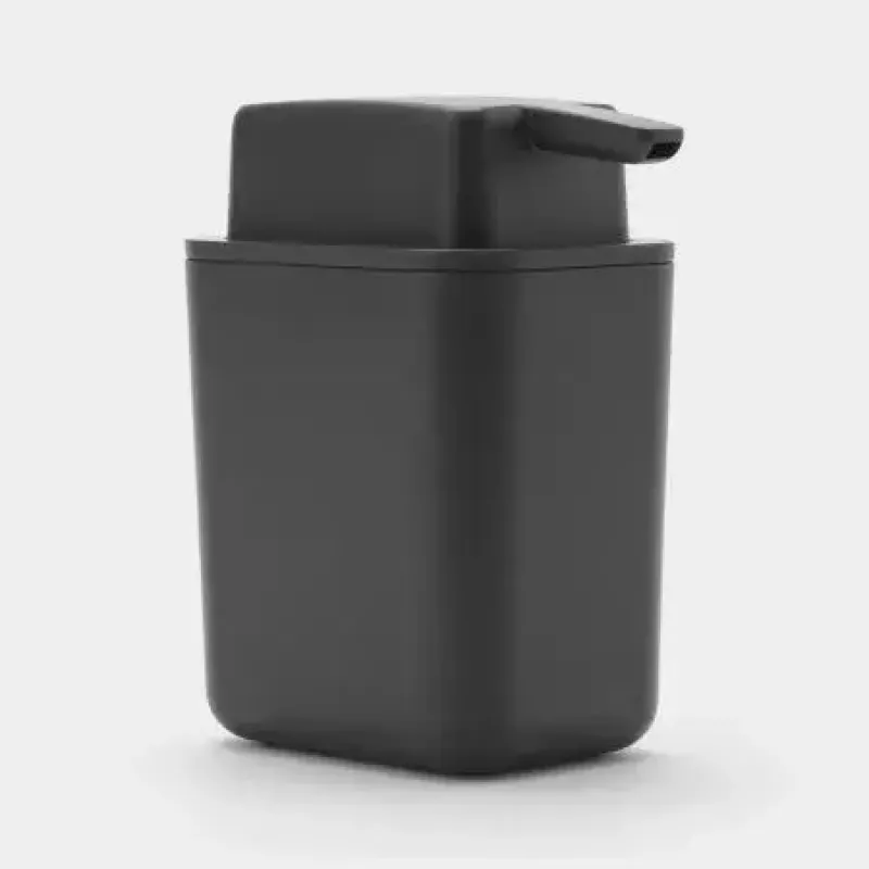 Brabantia 302503 dispensador de jabón de cocina, gris oscuro
