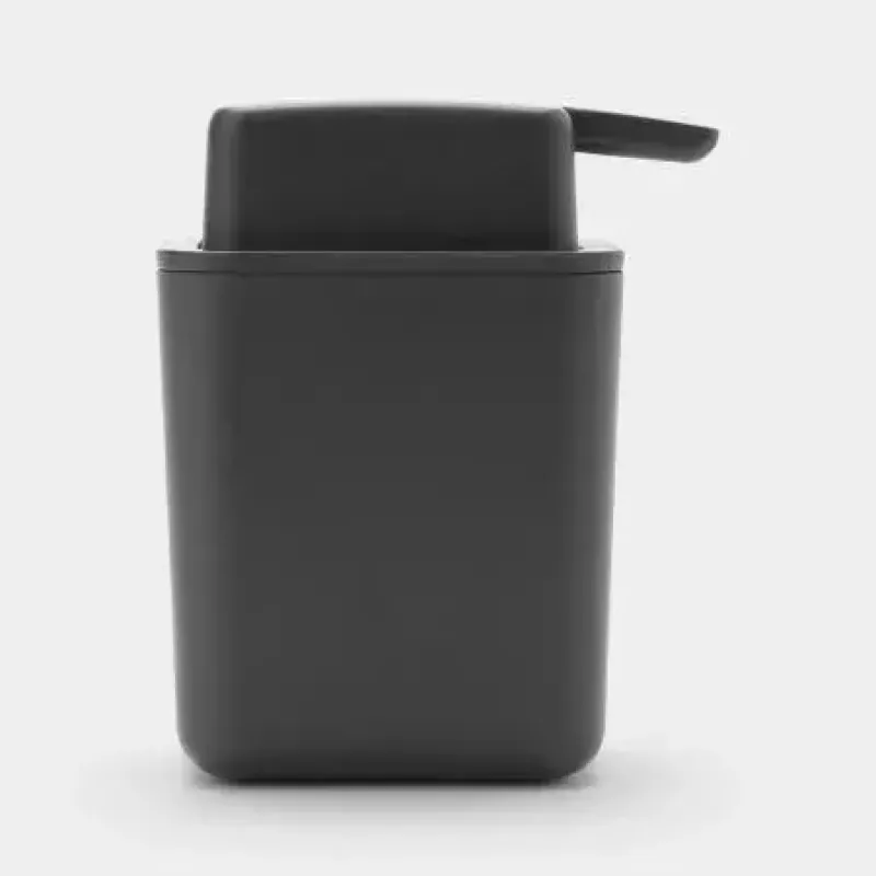 Brabantia 302503 dispensador de jabón de cocina, gris oscuro