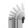 Cubo de basura Brabantia 112041 12 L redondo acero inoxidable
