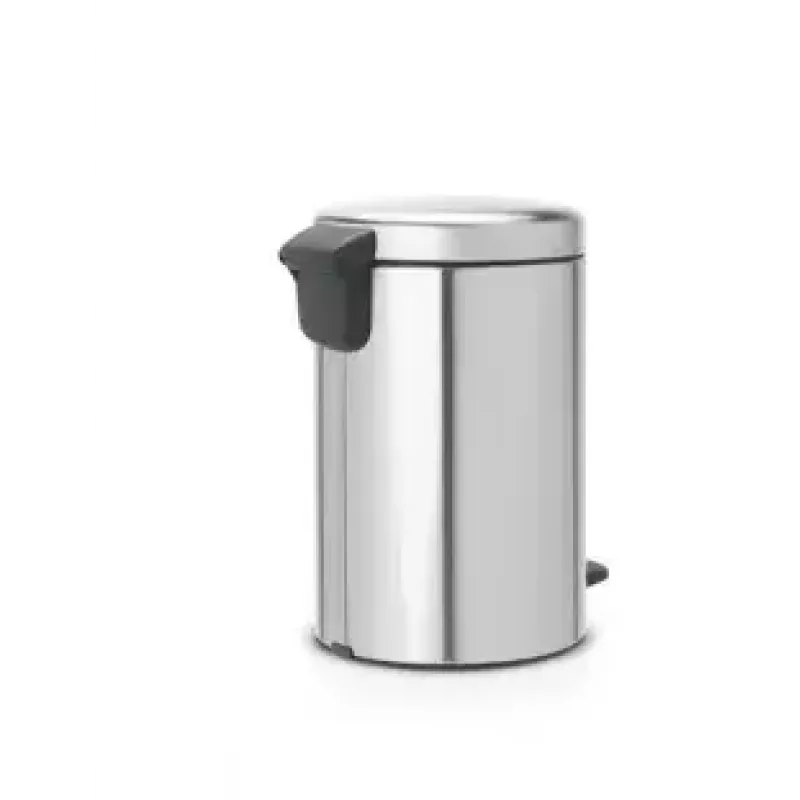 Cubo de basura Brabantia 112041 12 L redondo acero inoxidable