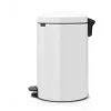 Cubo de basura Brabantia 111846 20L redondo blanco