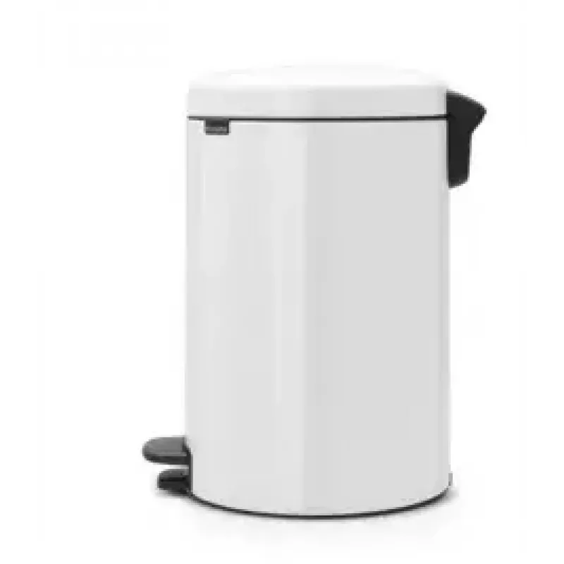 Cubo de basura Brabantia 111846 20L redondo blanco