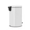 Cubo de basura Brabantia 111846 20L redondo blanco