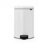 Cubo de basura Brabantia 111846 20L redondo blanco