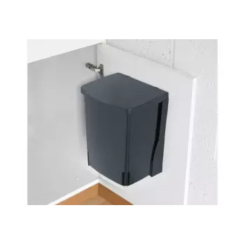 Brabantia 10L cubo de basura negro 260 mm ancho 210 mm fondo 330 mm alto