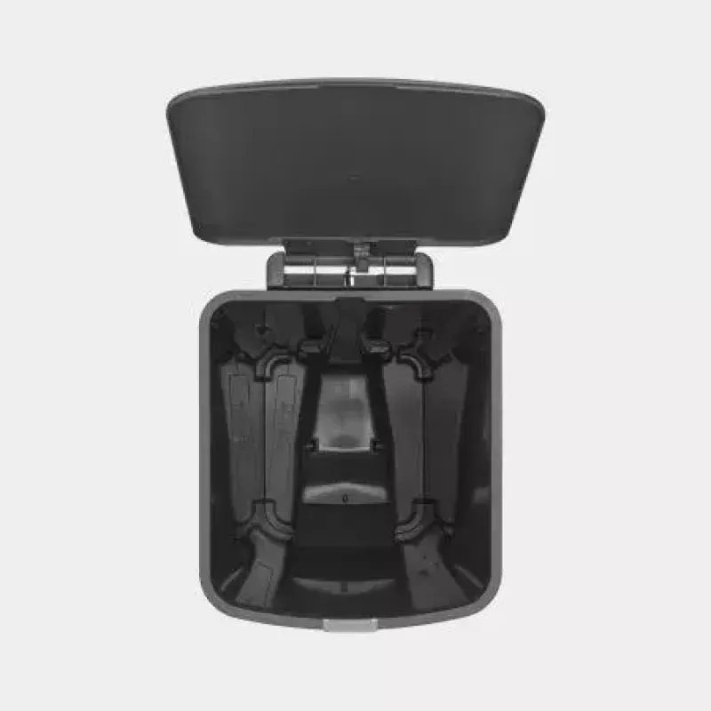 Cubo de basura Brabantia 40L esquina gris 800023