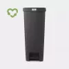 Cubo de basura Brabantia 40L esquina gris 800023