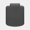 Cubo de basura Brabantia 40L esquina gris 800023
