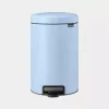 Cubo de basura Brabantia NewIcon 12 L redondo azul