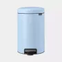 Cubo de basura Brabantia NewIcon 12 L redondo azul
