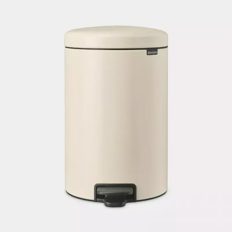 Cubo de basura redondo beige Brabantia NewIcon 20 L