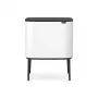 Cubo de basura Brabantia 313547 34 L rectangular plástico blanco