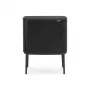 Cubo de basura Brabantia 316067 33L rectangular acero inoxidable negro