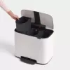 Cubo de basura rectangular Brabantia 121005 ancho 540 mm fondo 363 mm altura 440 mm