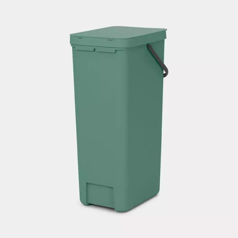 Cubo de basura Brabantia Sort & Go 40 l rectangular verde