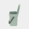 Cubo de basura Brabantia Sort & Go 3 l verde ancho 188 mm fondo 139 mm alto 181 mm