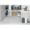 Cubo de basura Brabantia Sort & Go 6 l gris 200x245x181 mm