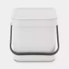 Cubo de basura Brabantia Sort & Go 6 l gris 200x245x181 mm