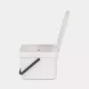 Cubo de basura Brabantia Sort & Go 6 l gris 200x245x181 mm